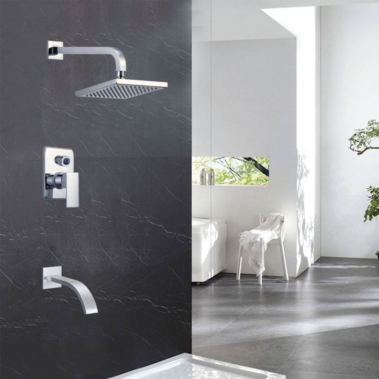 Decoraport Shower System with Roughin Valve Wayfair